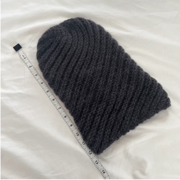 Anthropologie Cashmere Hat - Cashmere Collection Beanie Hat, Gray - Picture 5 of 7